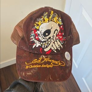 Ed Hardy by Christian Audigier Mesh Snapback Hat